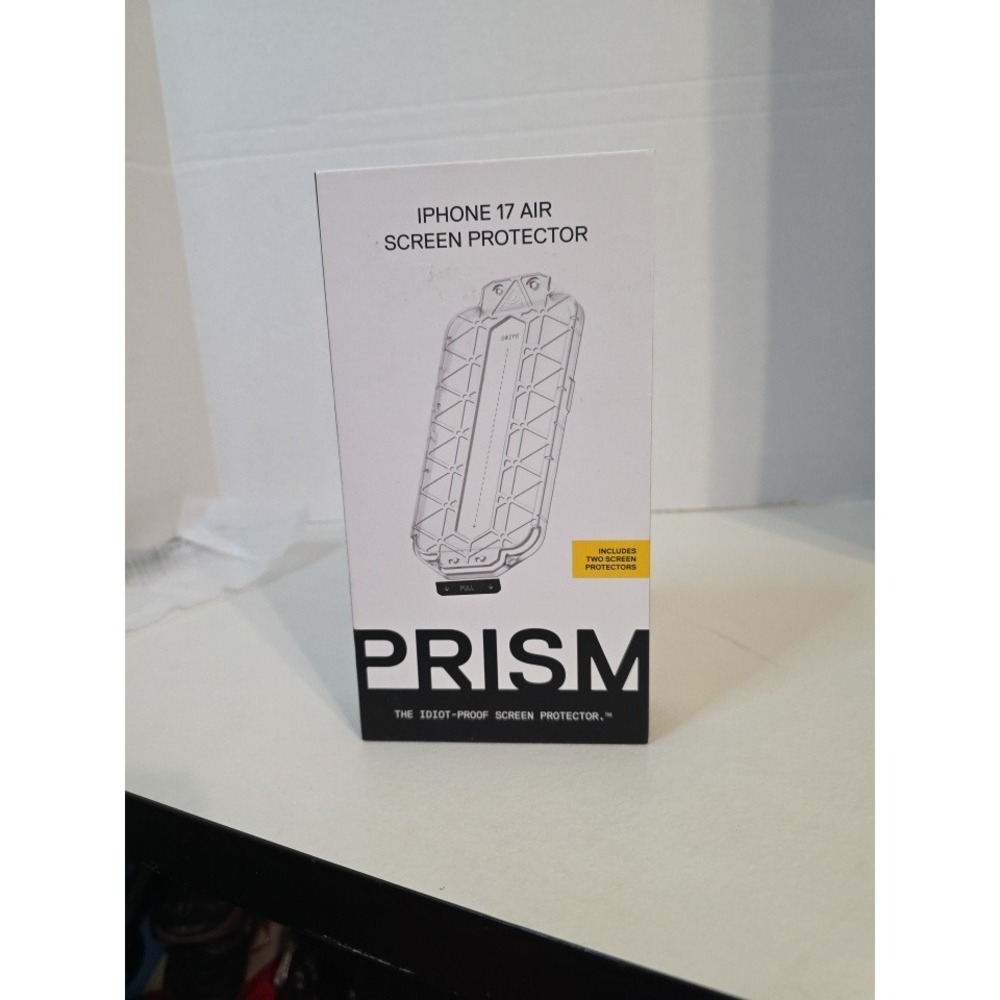 dbrand Prism iPhone 17 Air Screen Protector 2-Pack with Easy Install Tray